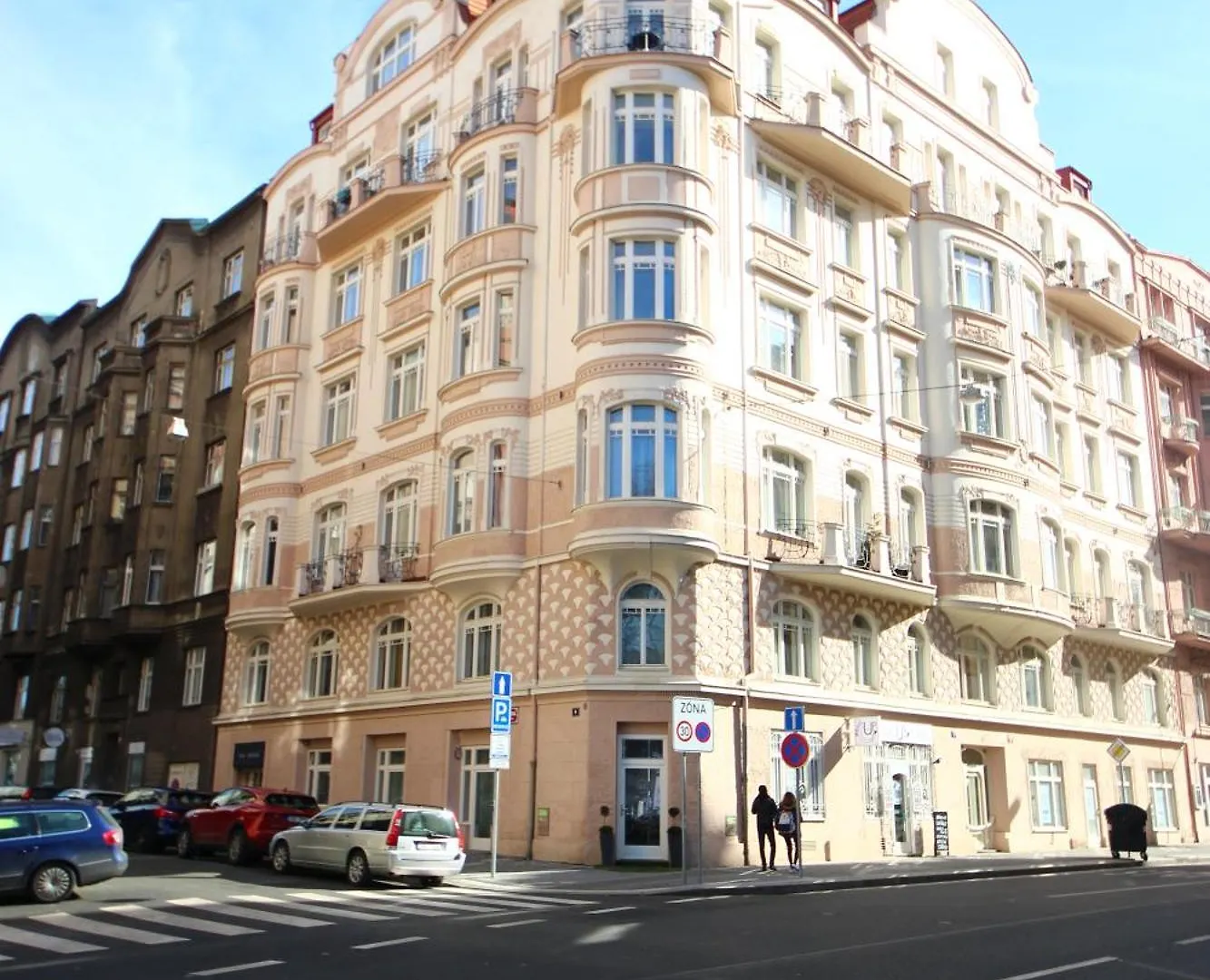 Quiet Apartment In The City Center With Own Terrace Prague 0*,
